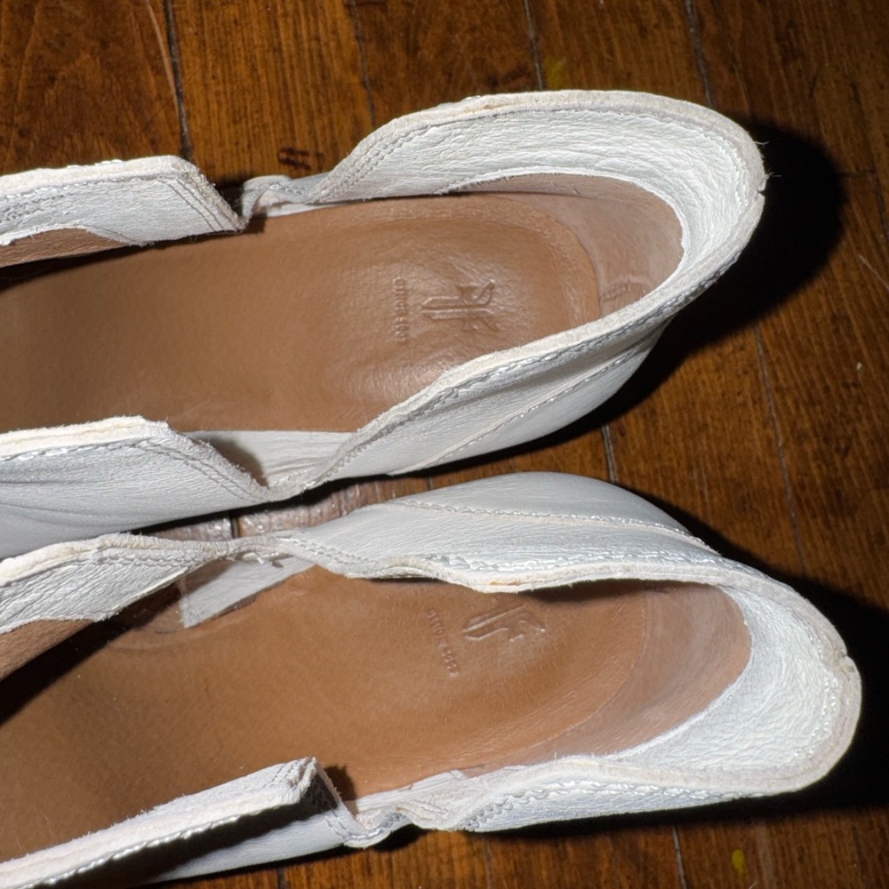 FRYE White Ankle Boots - Picture 8 of 9
